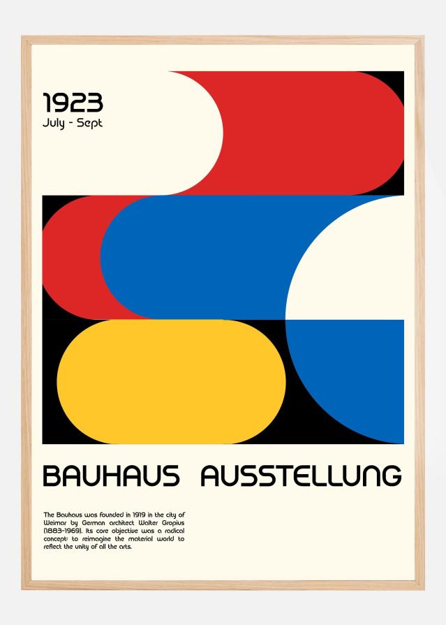 Bauhaus Ausstellung 1923 Poster