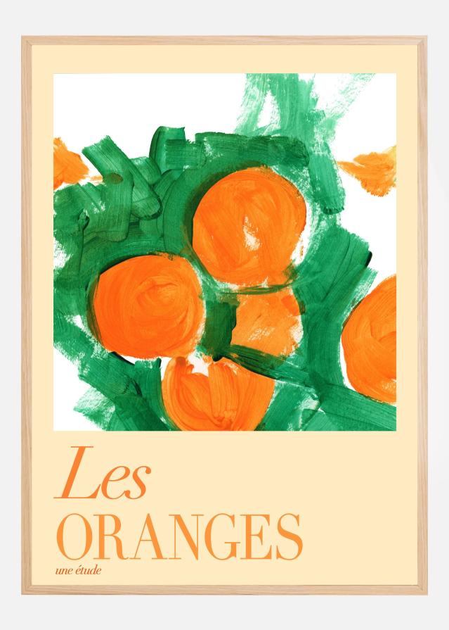 Les Oranges Une Eitude Poster