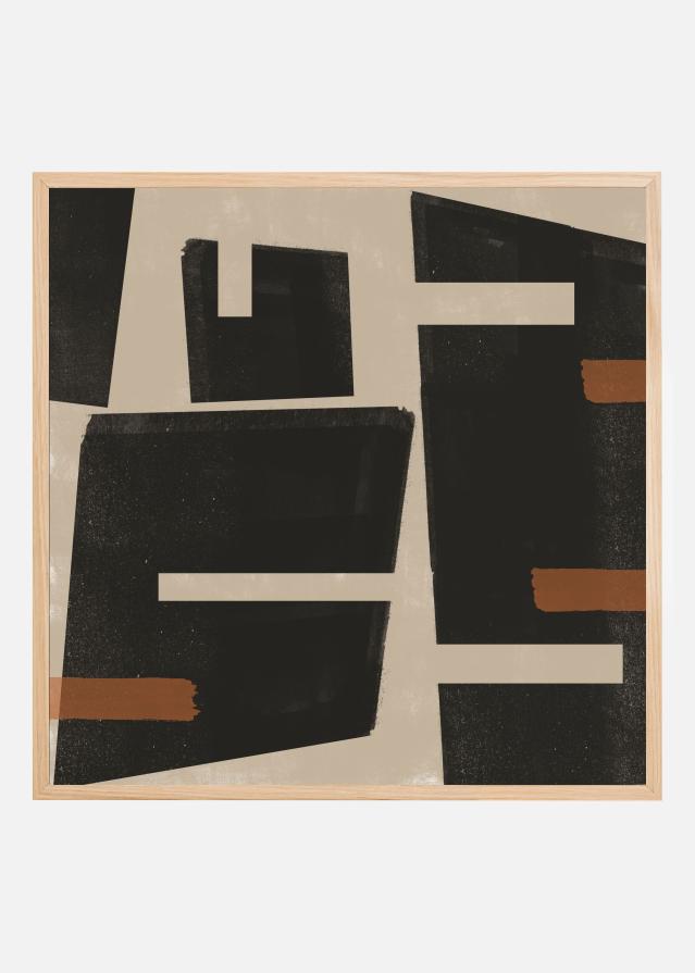 Geometric Echoes Poster