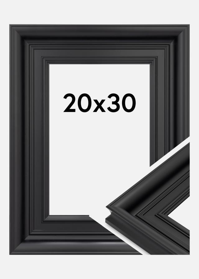 Cadre Scarborough Verre Acrylique Noir 20x30 cm