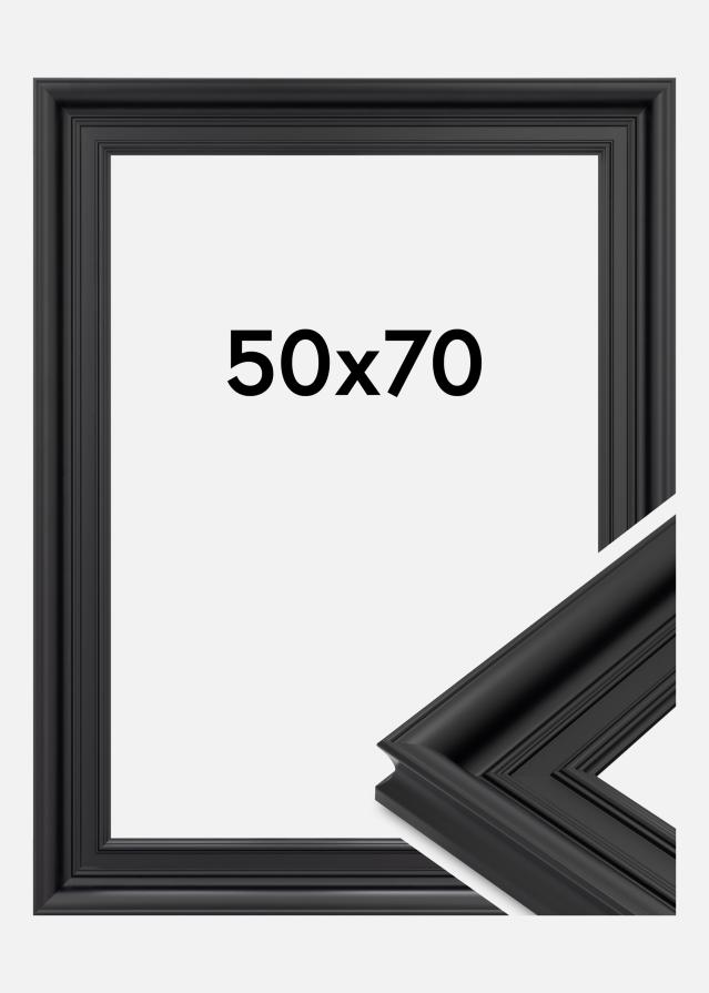 Cadre Scarborough Verre Acrylique Noir 50x70 cm