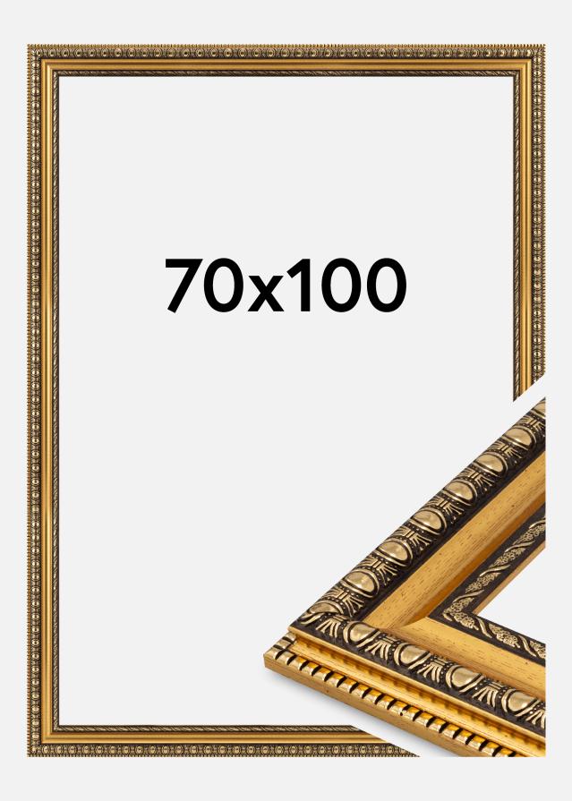 Cadre Ornato Verre Acrylique Gold 70x100 cm