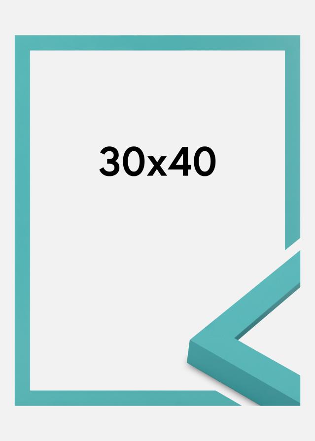 Cadre Selection Verre Acrylique Aqua Blue 30x40 cm