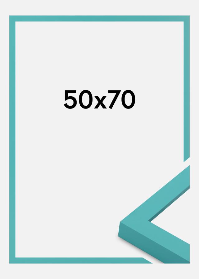 Cadre Selection Verre Acrylique Aqua Blue 50x70 cm