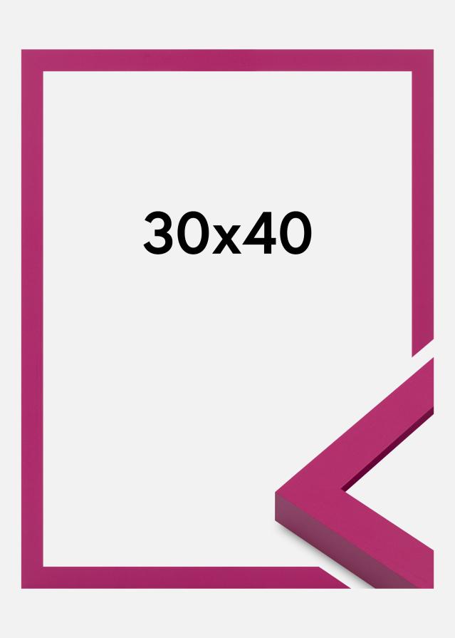 Cadre Selection Verre Acrylique Bubblegum Pink 30x40 cm