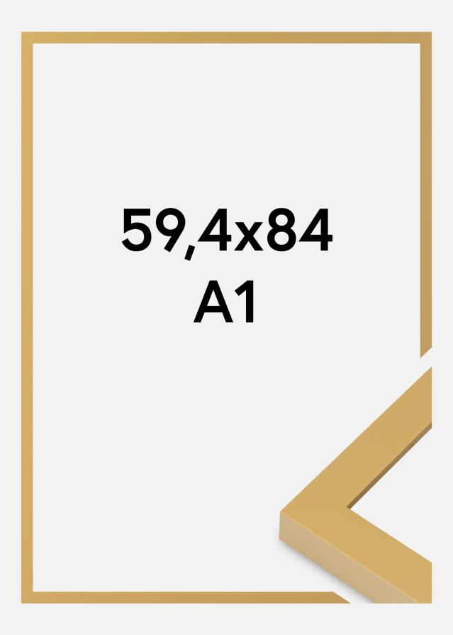 Cadre Selection Verre Acrylique Corn Yellow 59.4x84 cm (A1)