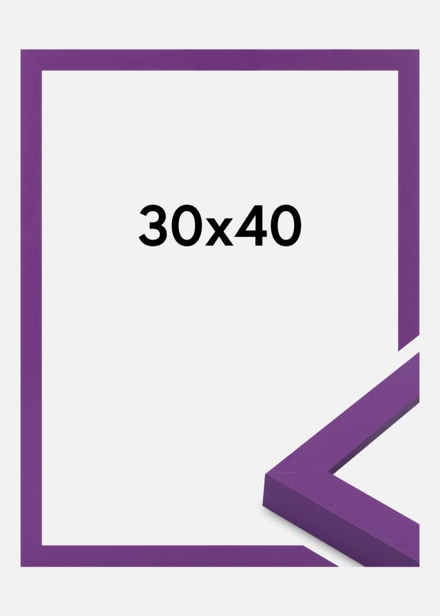 Cadre Selection Verre Acrylique Deep Lilac 30x40 cm