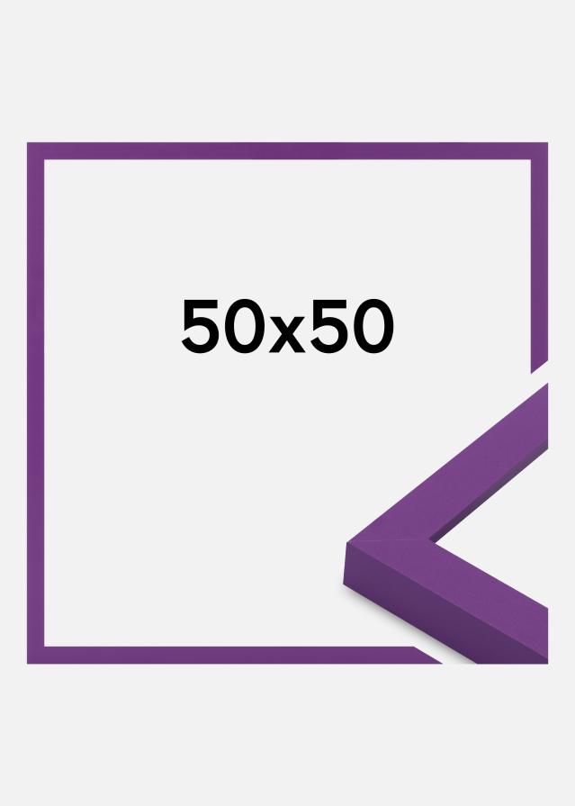 Cadre Selection Verre Acrylique Deep Lilac 50x50 cm