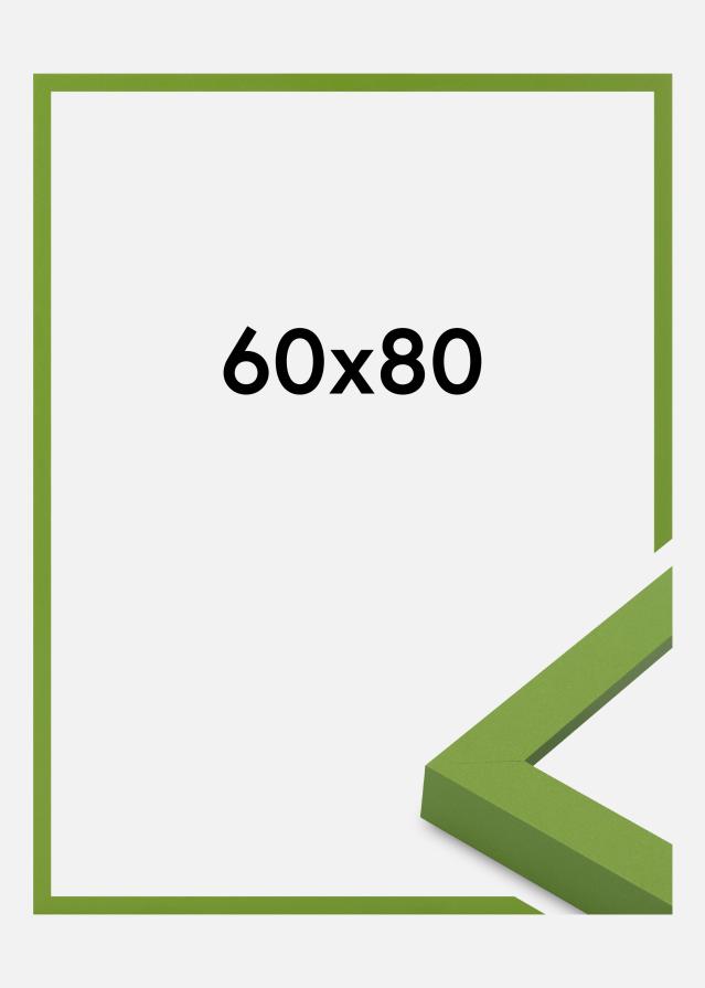 Cadre Selection Verre Acrylique Lime Green 60x80 cm