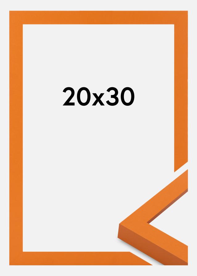 Cadre Selection Verre Acrylique Orange 20x30 cm