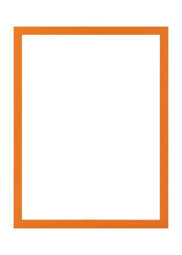 Cadre Selection Verre Acrylique Orange 50x70 cm