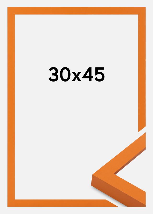 Cadre Selection Verre Acrylique Orange 30x45 cm