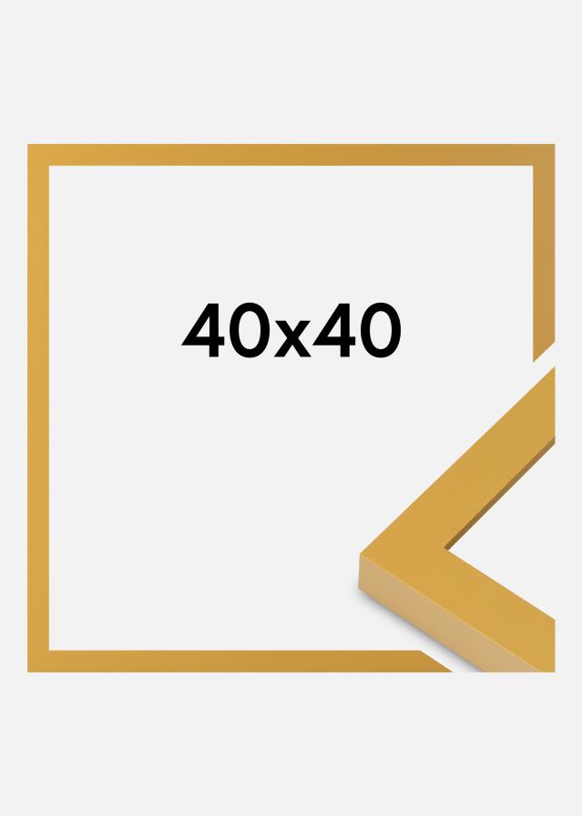 Cadre Selection Verre Acrylique Pineapple Yellow 40x40 cm