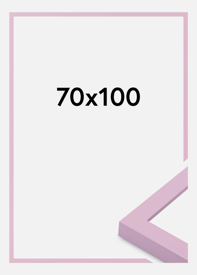 Cadre Selection Verre Acrylique Pink 70x100 cm