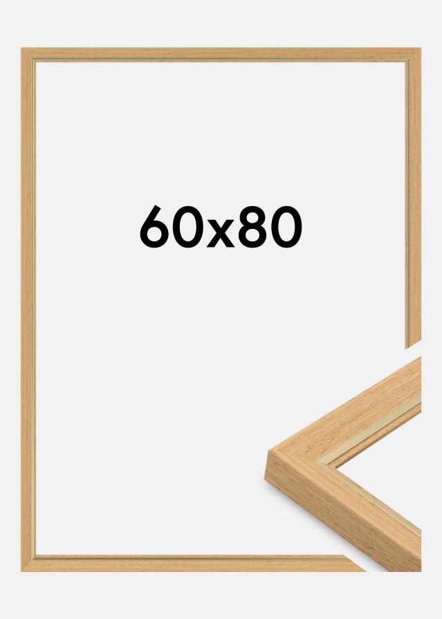 Cadre Apex Verre Acrylique Hêtre 60x80 cm