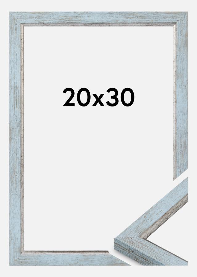 Cadre Whitby Verre Acrylique Bleu 20x30 cm