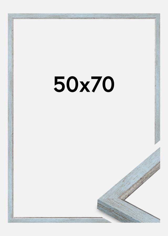 Cadre Whitby Verre Acrylique Bleu 50x70 cm