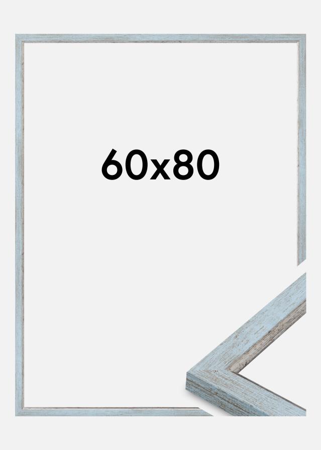 Cadre Whitby Verre Acrylique Bleu 60x80 cm