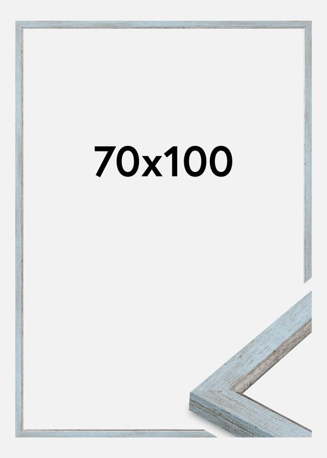 Cadre Whitby Verre Acrylique Bleu 70x100 cm