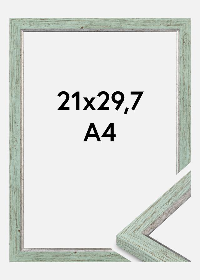 Cadre Whitby Verre Acrylique Vert 21x29,7 cm (A4)