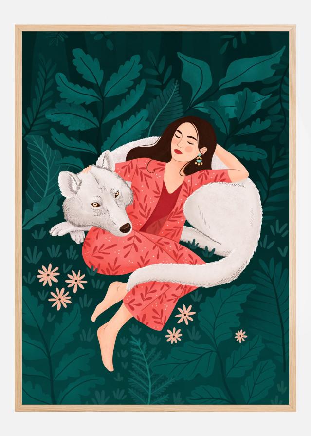Polar Wolf Poster