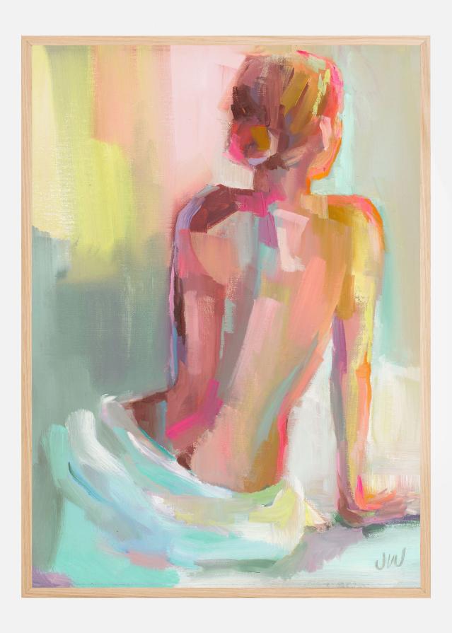 Woman Posing Poster