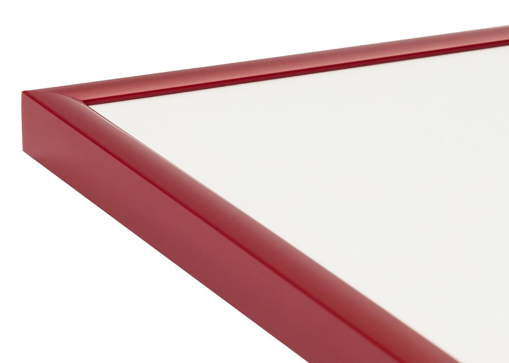 Cadre New Lifestyle Rouge 70x100 cm - Passe-partout Blanc 62x85 cm