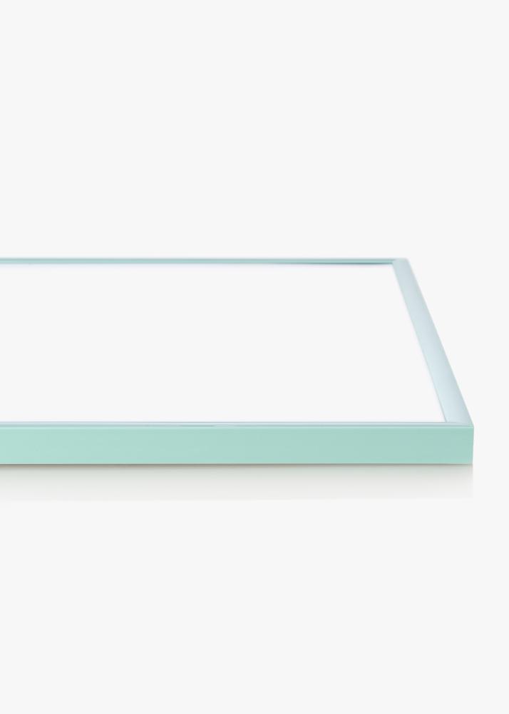 Cadre New Lifestyle Turquoise 15x20 cm - Passe-partout Blanc 4x6 inches