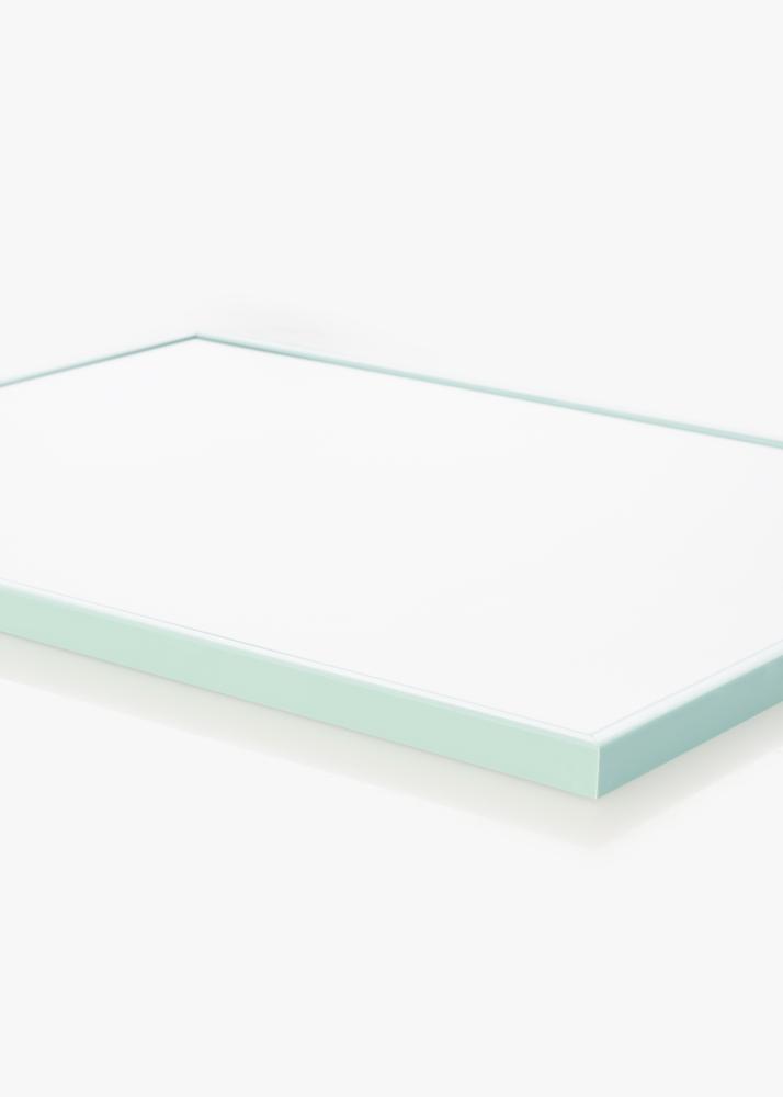 Cadre New Lifestyle Turquoise 15x20 cm - Passe-partout Blanc 4x6 inches