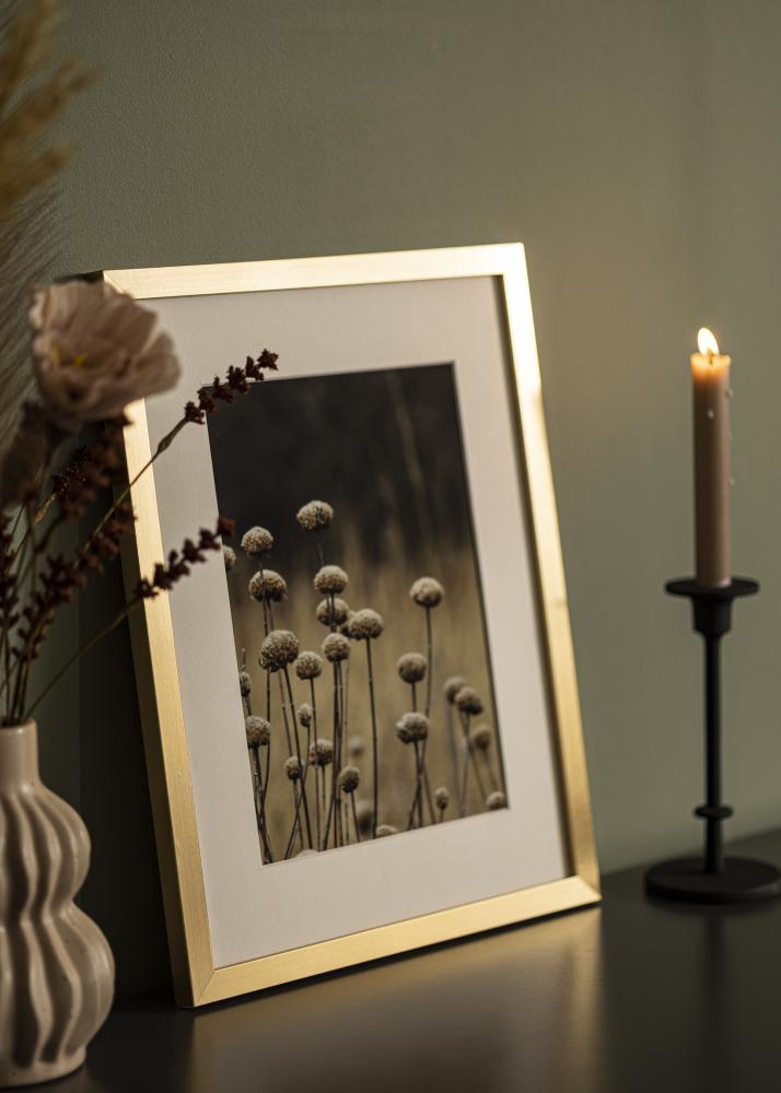 Cadre Selection Verre Acrylique Or 40x40 cm