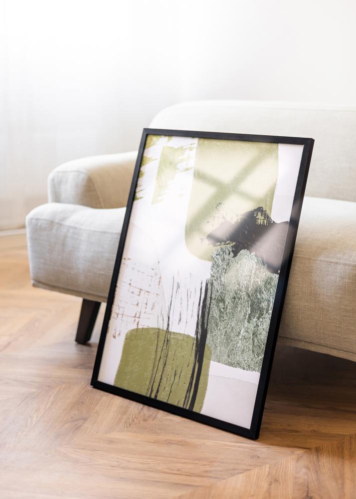 Cadre Selection Noir 60x100 cm - Passe-partout Blanc 50x90 cm