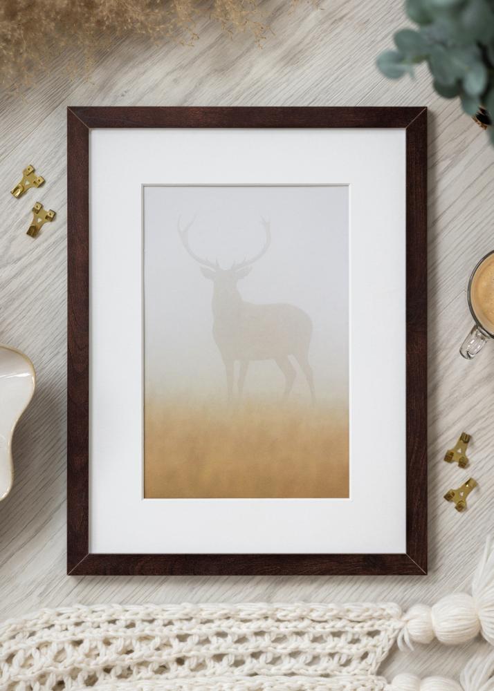 Cadre BGA Classic Verre Acrylique Noyer 59,4x84 cm (A1)