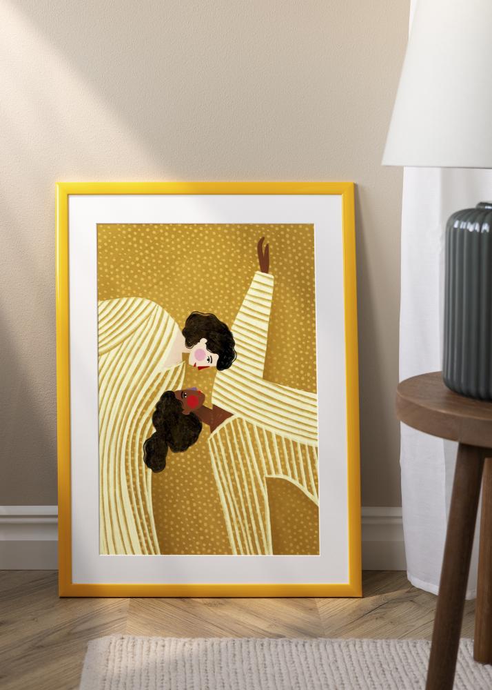 Cadre Dorset Verre Acrylique Or 60x80 cm