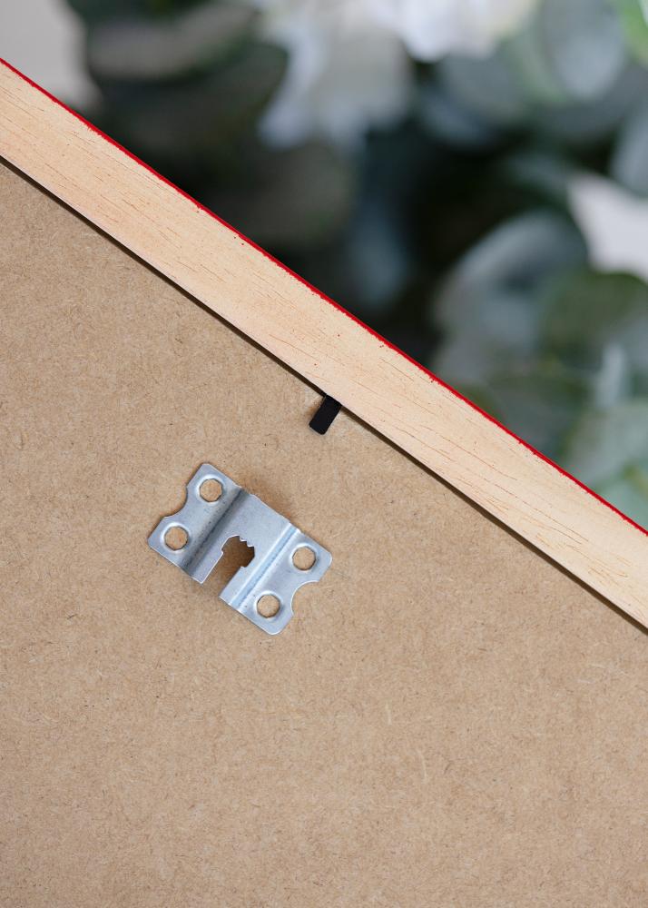 Cadre Cornwall Verre Acrylique Rouge 40x40 cm