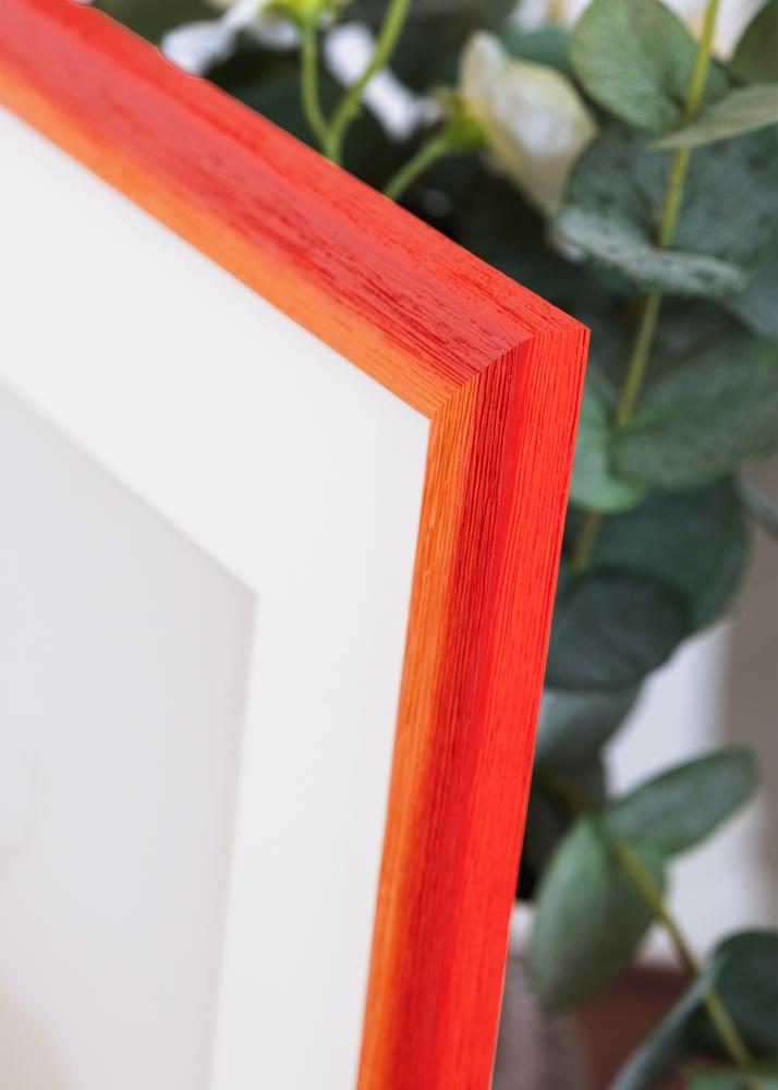 Cadre Cornwall Verre Acrylique Rouge 40x40 cm