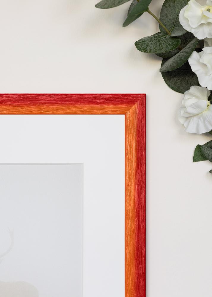 Cadre Cornwall Verre Acrylique Rouge 40x40 cm