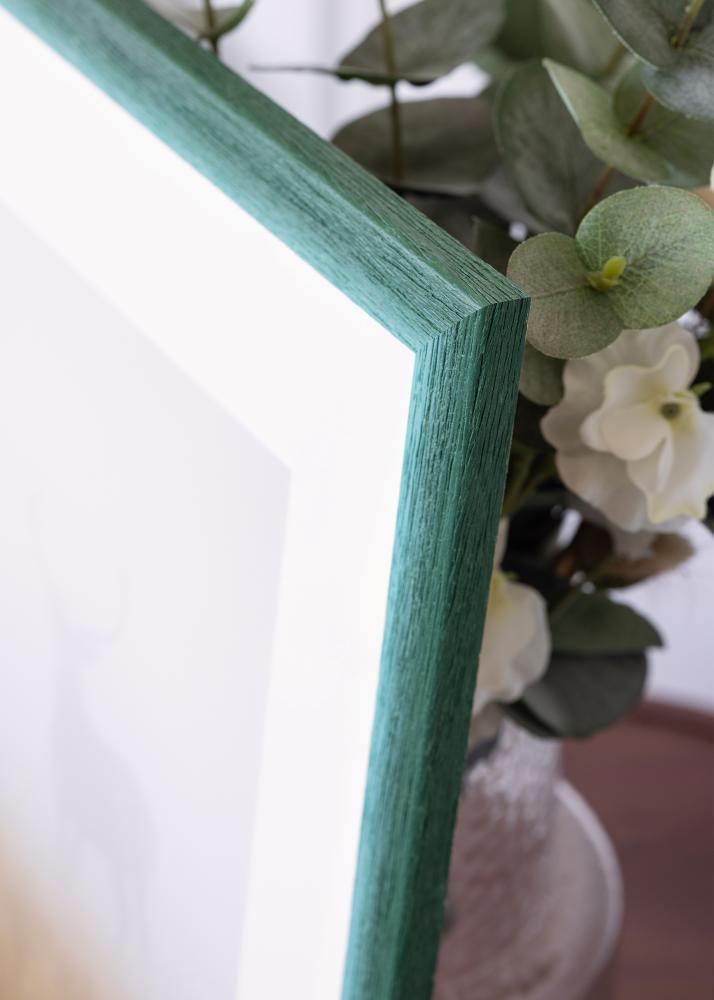 Cadre Cornwall Verre Acrylique Vert Foncé 40x50 cm