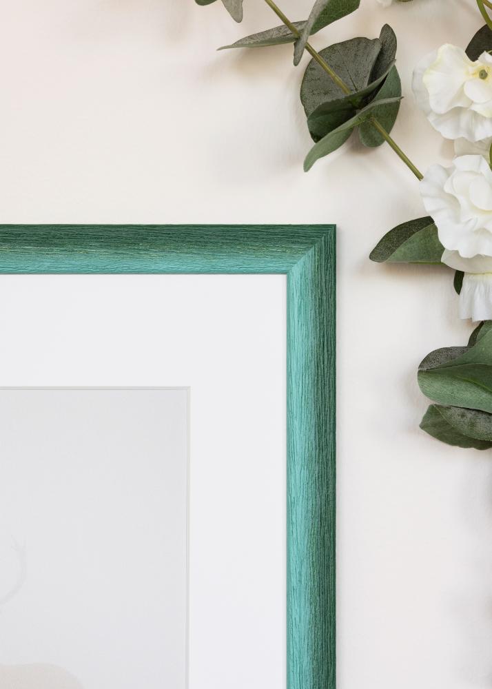 Cadre Cornwall Verre Acrylique Vert Foncé 40x50 cm