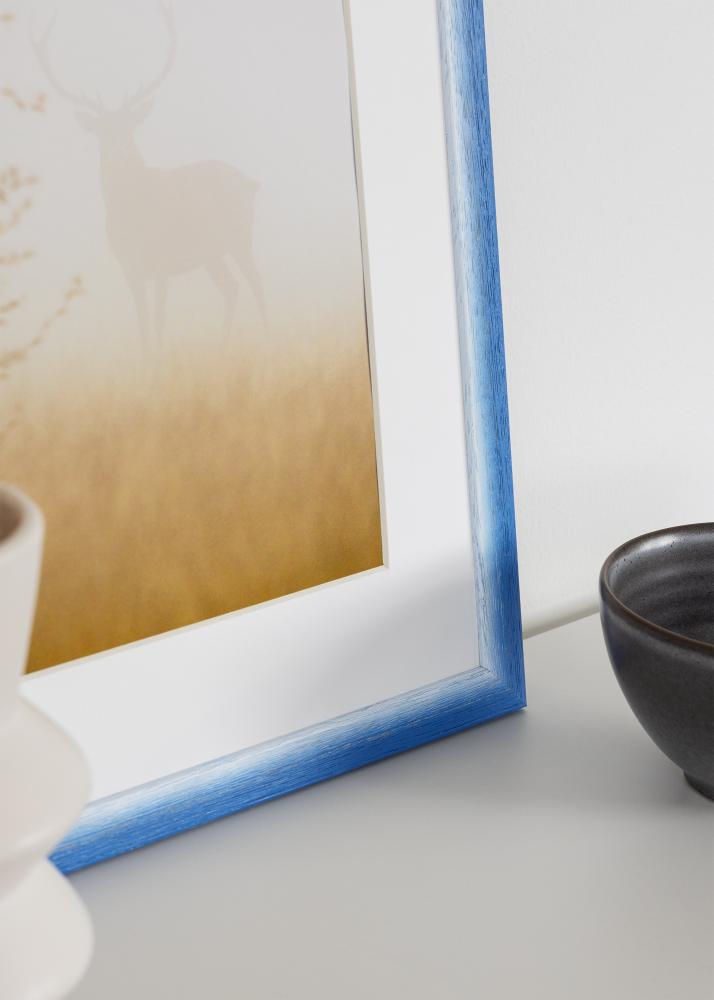 Cadre Cornwall Verre Acrylique Bleu 70x100 cm