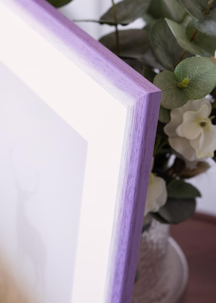 Cadre Cornwall Verre Acrylique Lilas Clair 40x50 cm