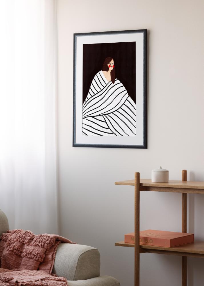 Cadre Cornwall Verre Acrylique Noir 20x30 cm