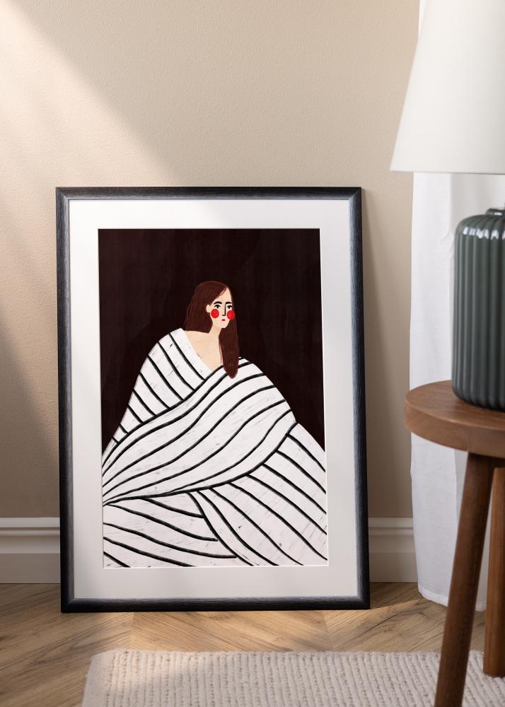 Cadre Cornwall Verre Acrylique Noir 20x30 cm