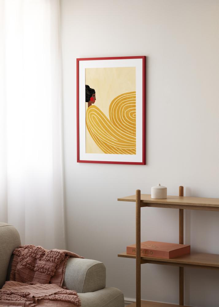 Cadre Kent Verre Acrylique Rouge 29,7x42 cm (A3)