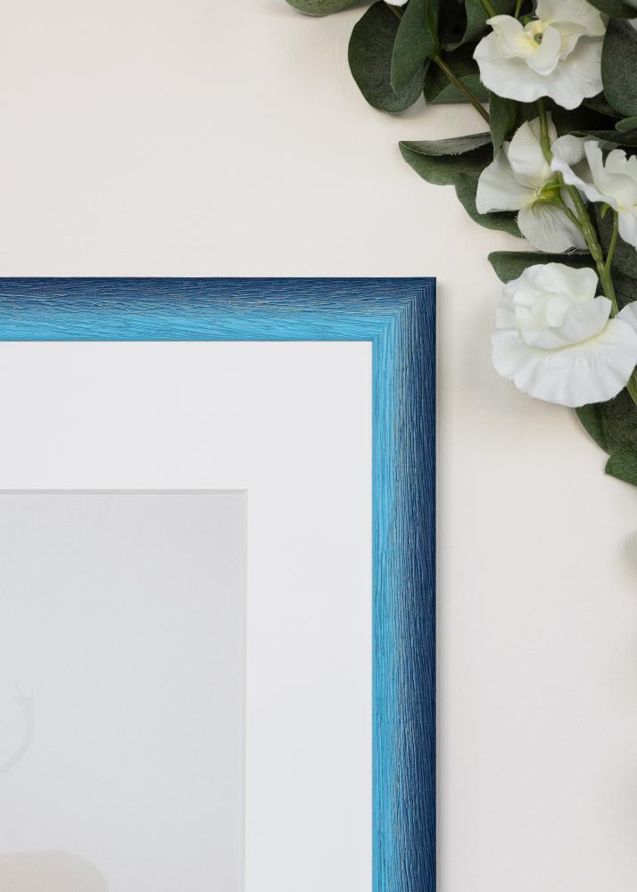 Cadre Cornwall Verre Acrylique Bleu Foncé 70x100 cm