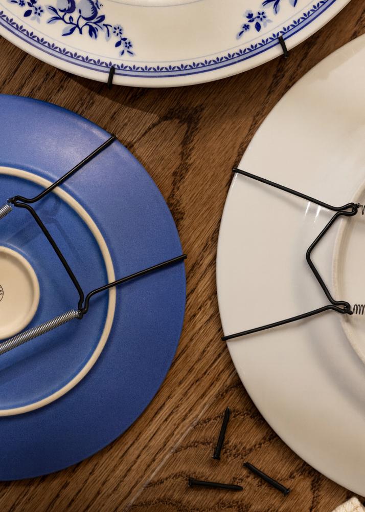 Accroche-assiette Noir 9-13 cm