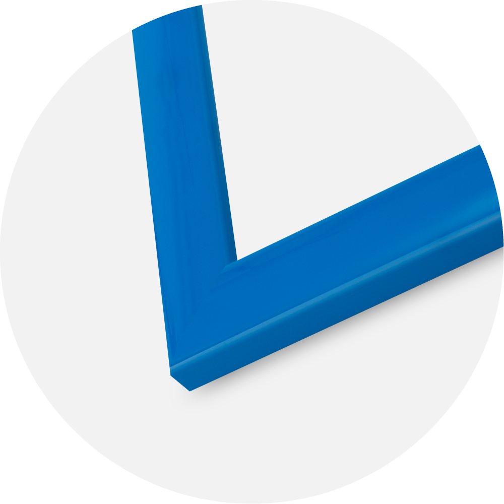 Cadre Dorset Verre Acrylique Bleu 40x60 cm