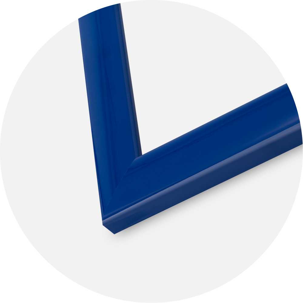 Cadre Dorset Verre Acrylique Bleu Foncé 40x60 cm