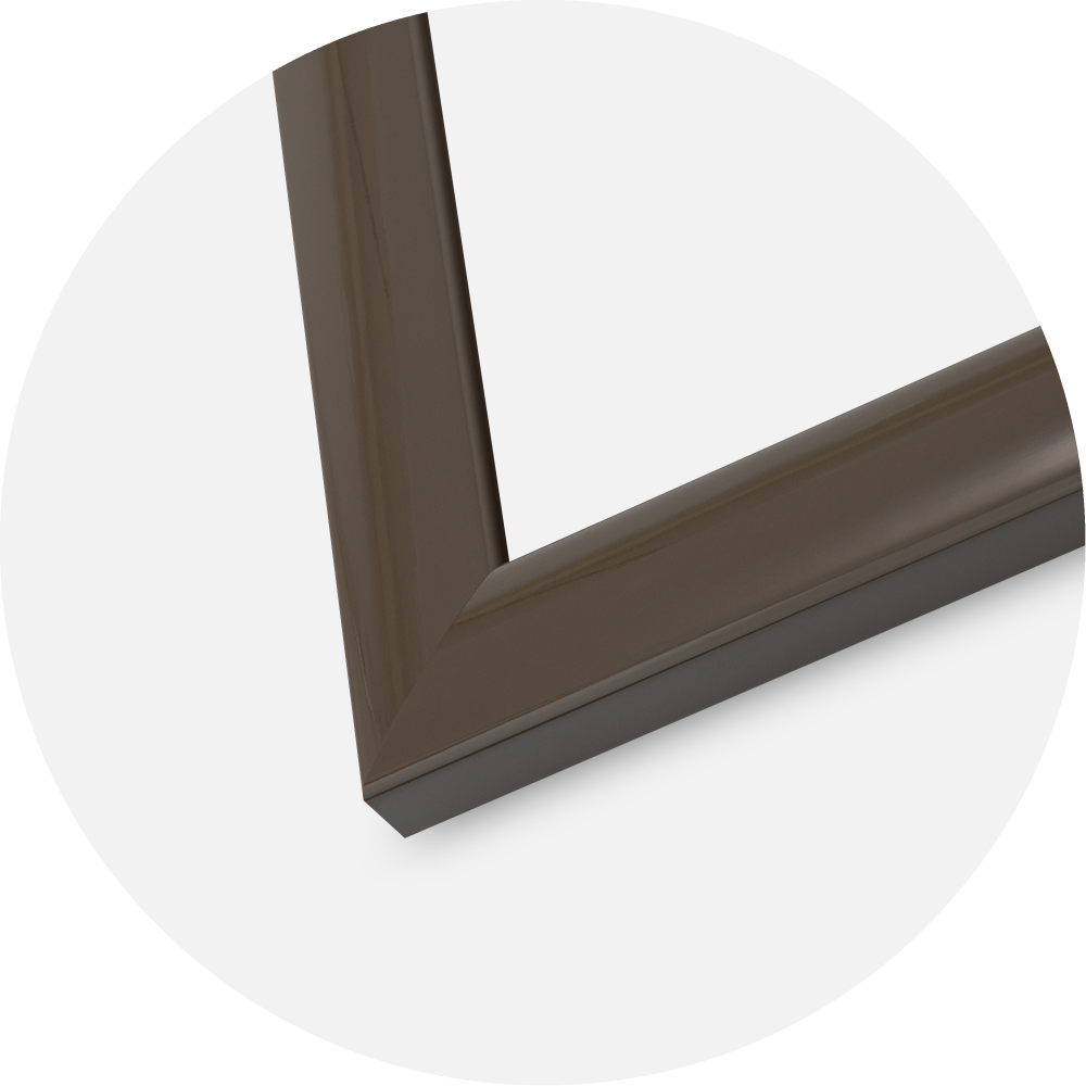 Cadre Dorset Verre Acrylique Gris Foncé 70x100 cm