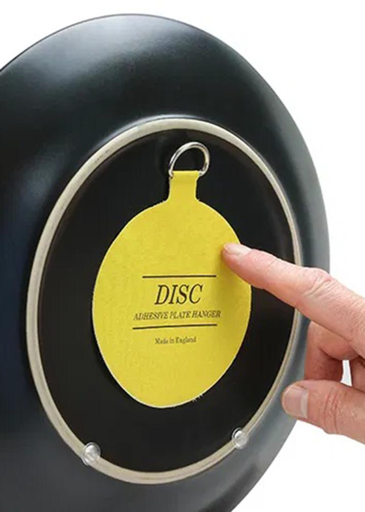 Accroche-assiette autocollante 75 mm