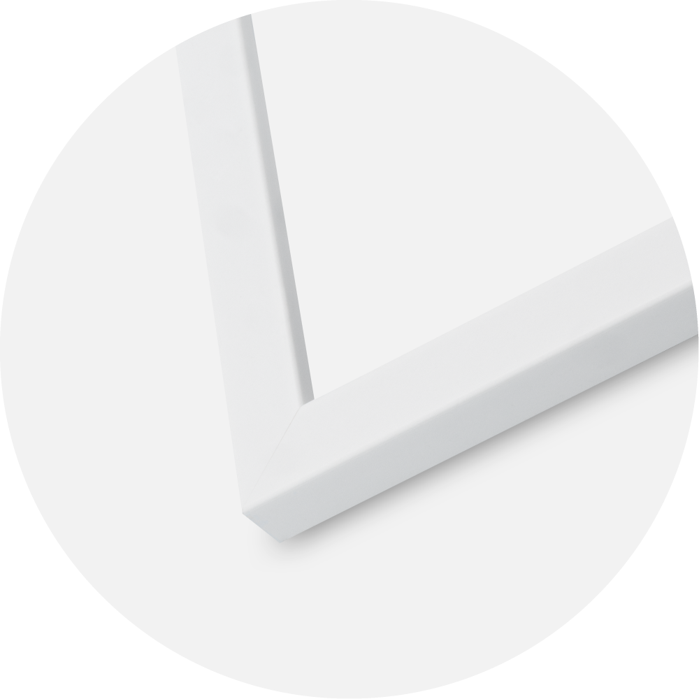 Cadre Oban Verre Acrylique Blanc 60x80 cm